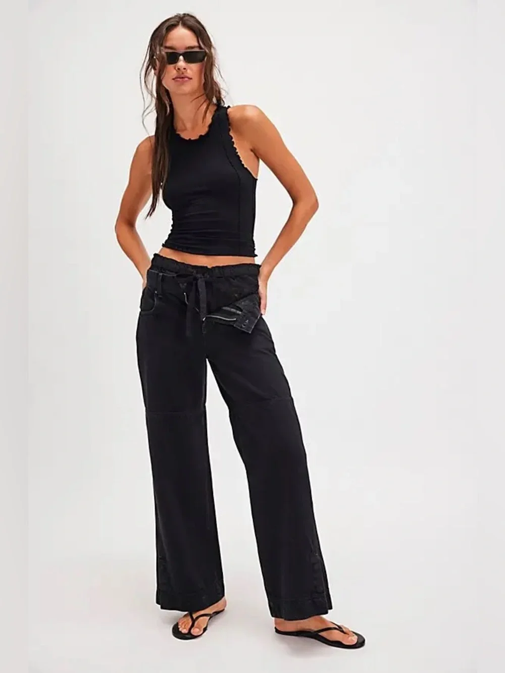 NWT FREE PEOPLE INTIMATELY Better This Way Tank | Black MSRP $38
